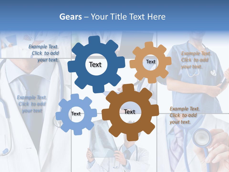 Medical Collection Composition PowerPoint Template
