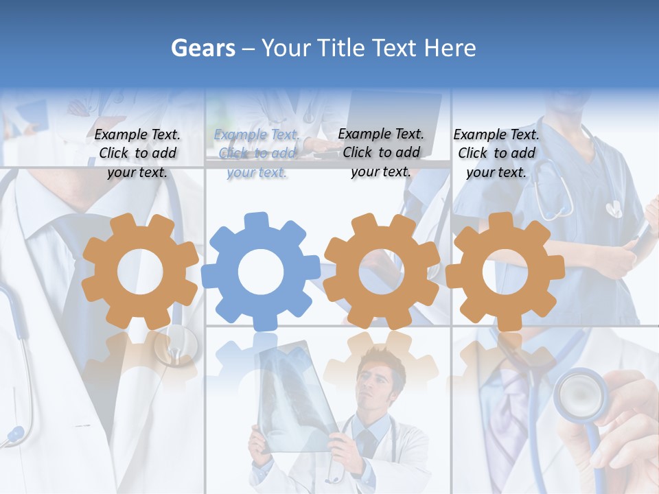 Medical Collection Composition PowerPoint Template