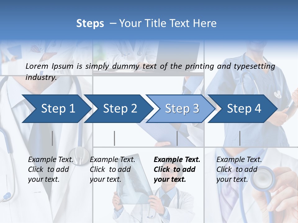 Medical Collection Composition PowerPoint Template