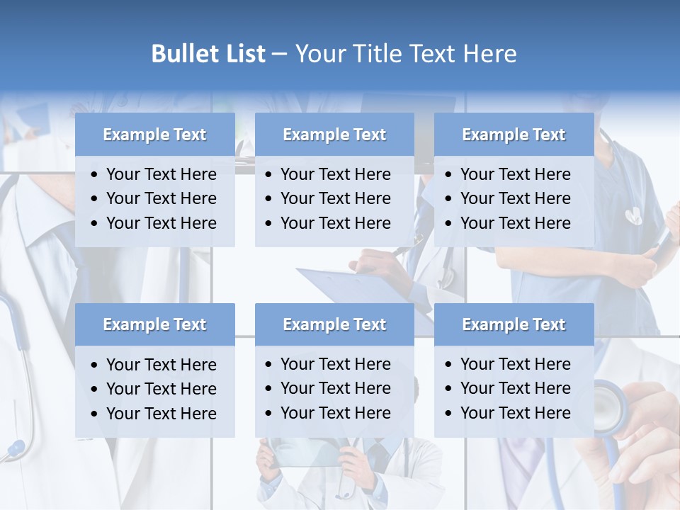 Medical Collection Composition PowerPoint Template