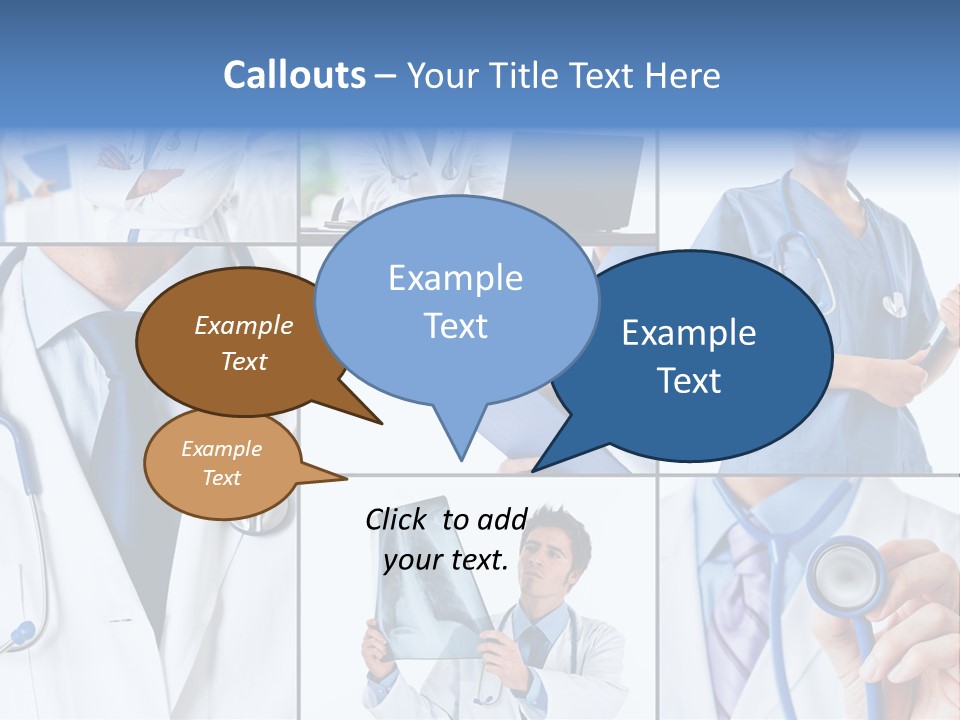Medical Collection Composition PowerPoint Template