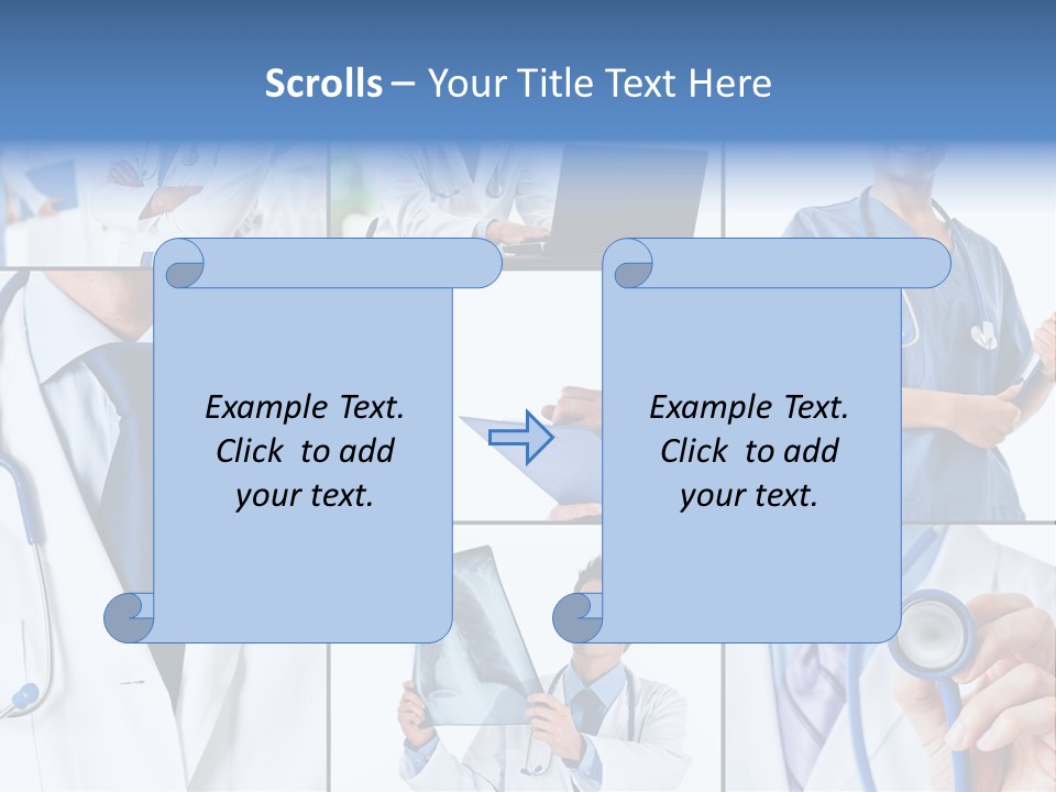 Medical Collection Composition PowerPoint Template