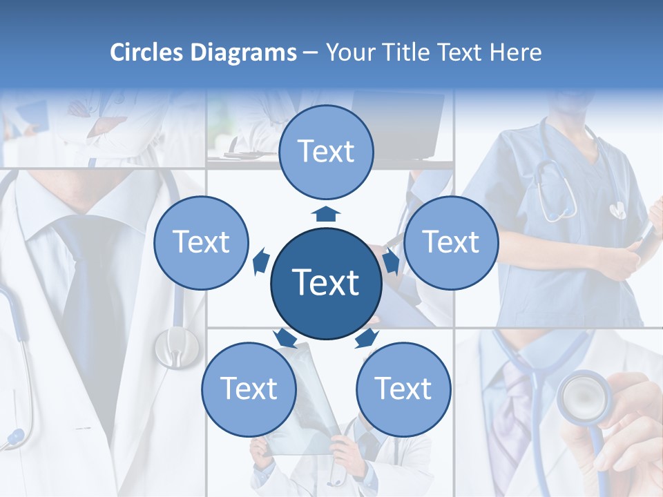 Medical Collection Composition PowerPoint Template