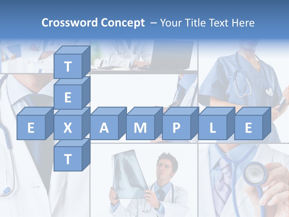 Medical Collection Composition PowerPoint Template