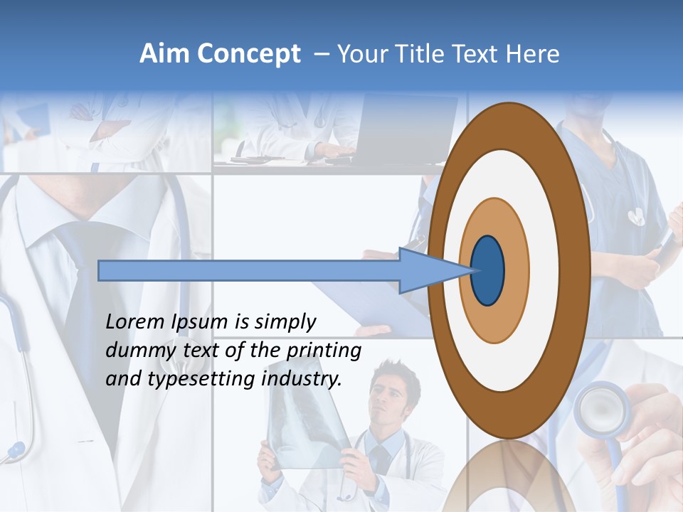 Medical Collection Composition PowerPoint Template
