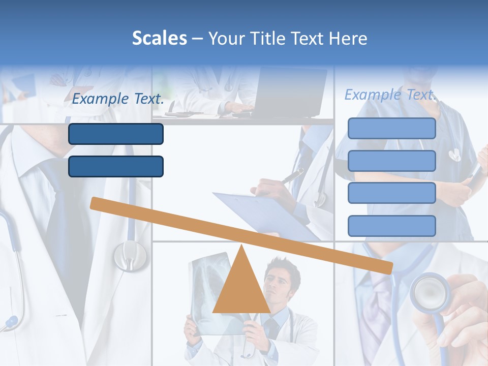 Medical Collection Composition PowerPoint Template
