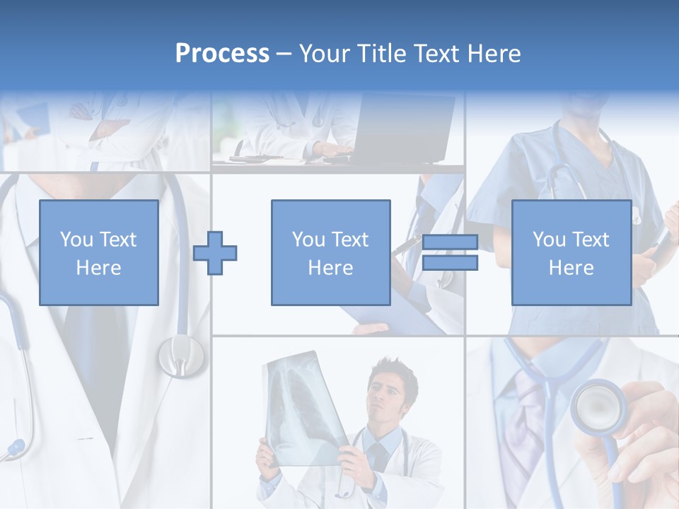 Medical Collection Composition PowerPoint Template