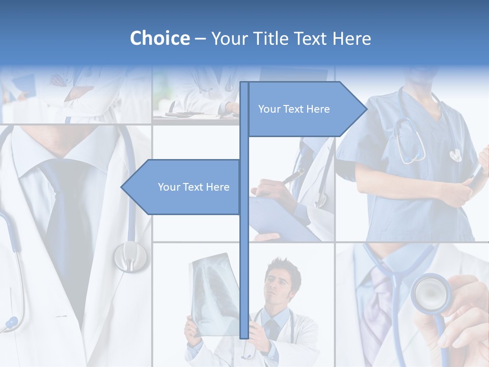 Medical Collection Composition PowerPoint Template