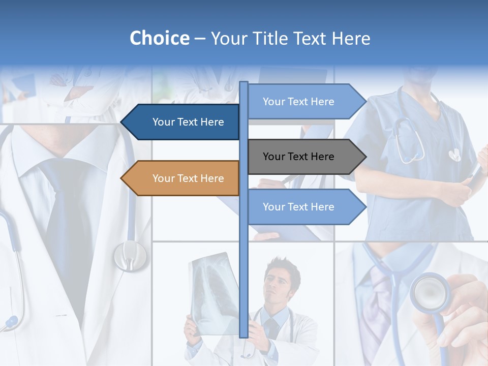 Medical Collection Composition PowerPoint Template