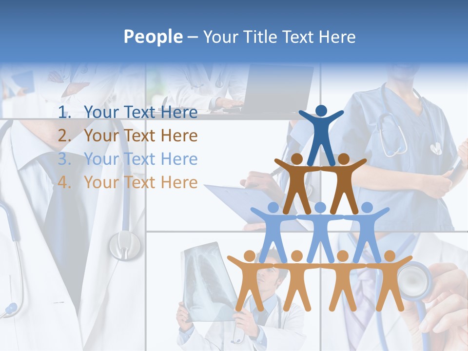 Medical Collection Composition PowerPoint Template