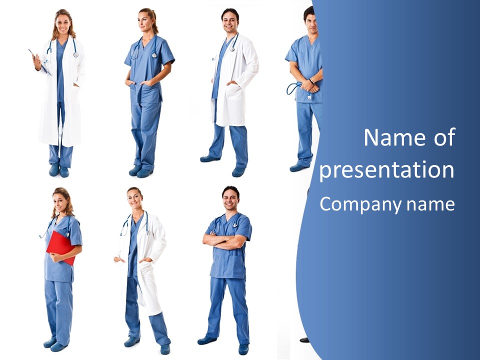 Healthcare Medic Length PowerPoint Template