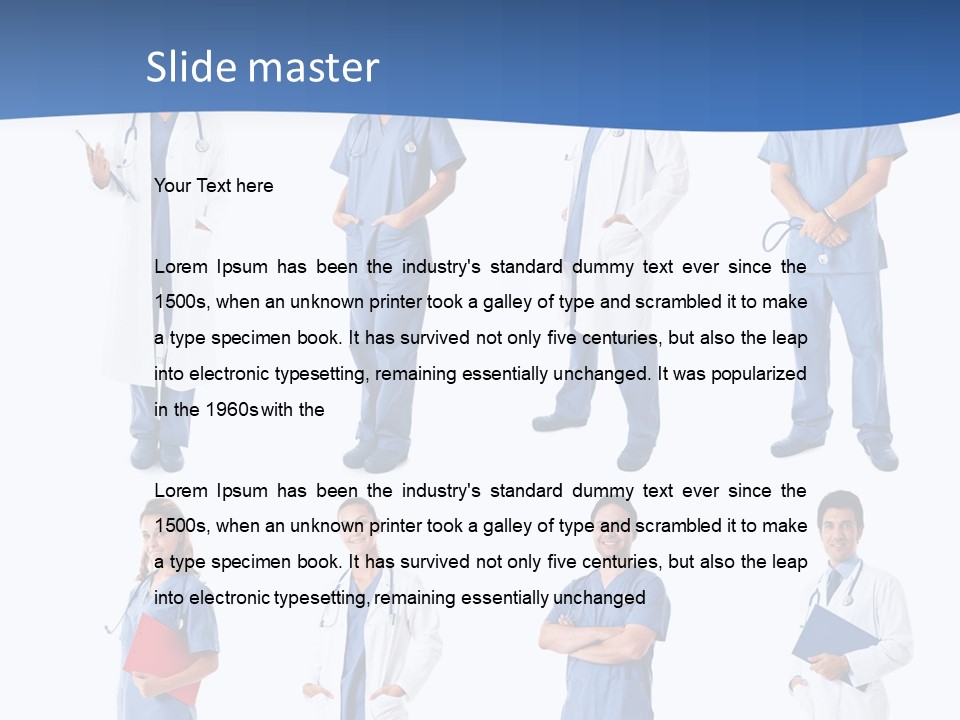 Healthcare Medic Length PowerPoint Template