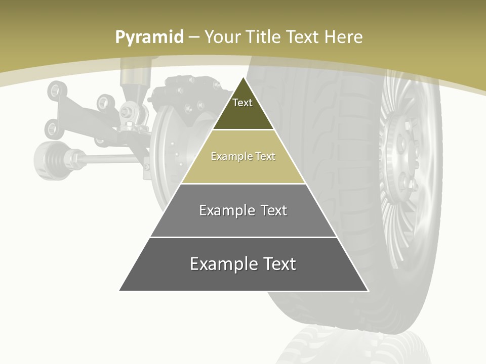 Moderne Voiture Acier PowerPoint Template