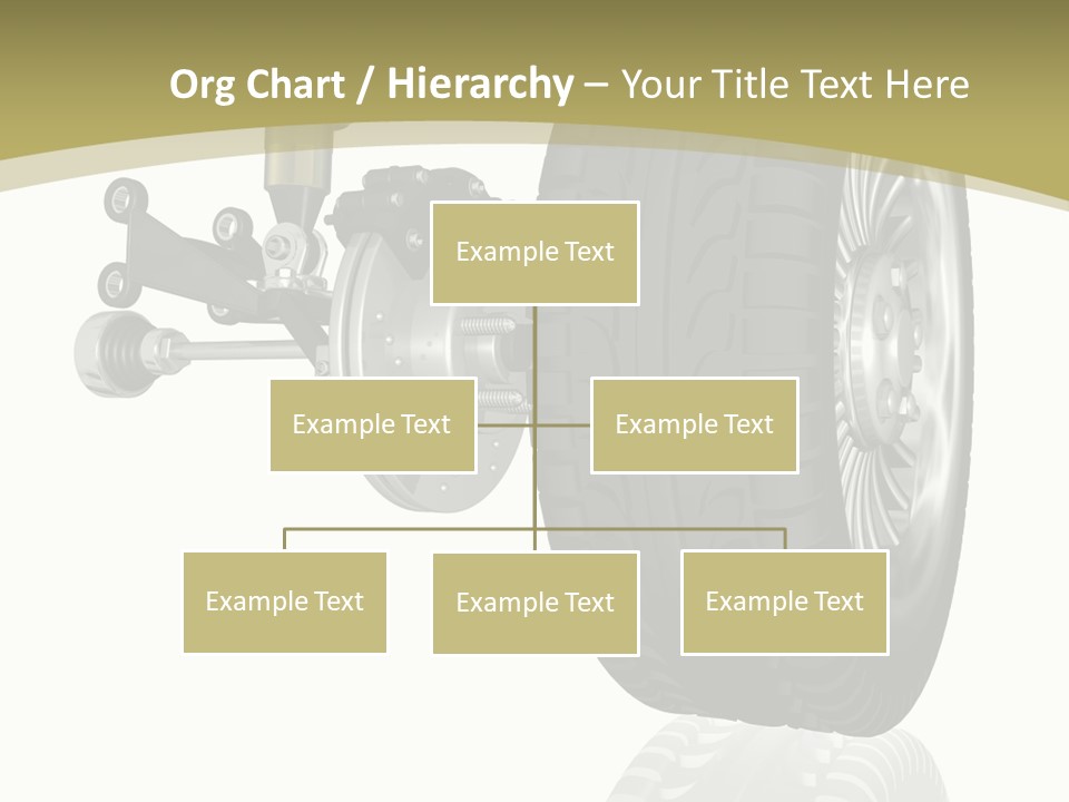 Moderne Voiture Acier PowerPoint Template