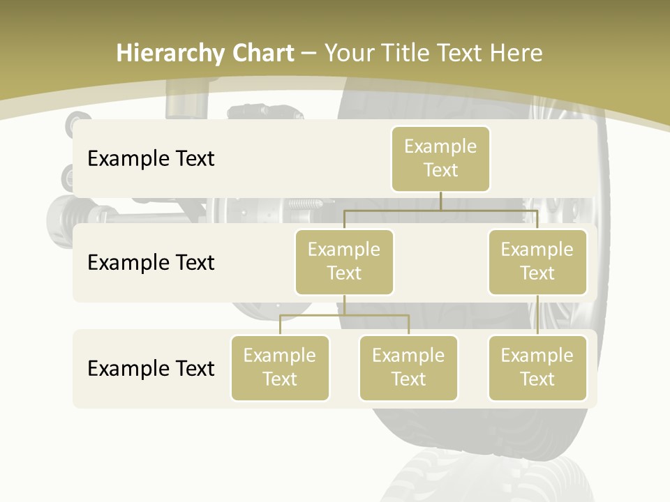 Moderne Voiture Acier PowerPoint Template
