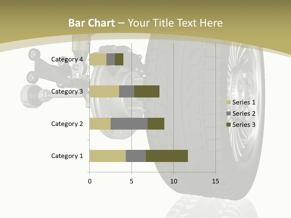 Moderne Voiture Acier PowerPoint Template