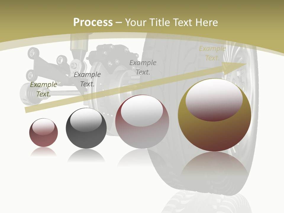 Moderne Voiture Acier PowerPoint Template