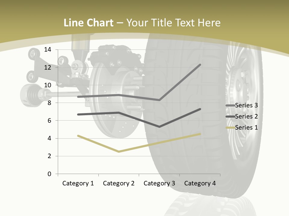Moderne Voiture Acier PowerPoint Template