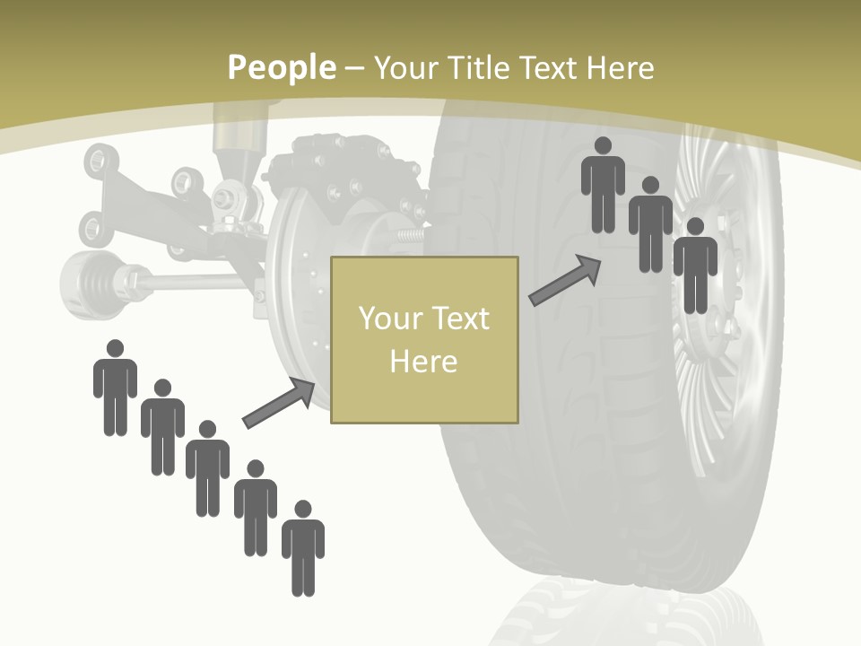 Moderne Voiture Acier PowerPoint Template