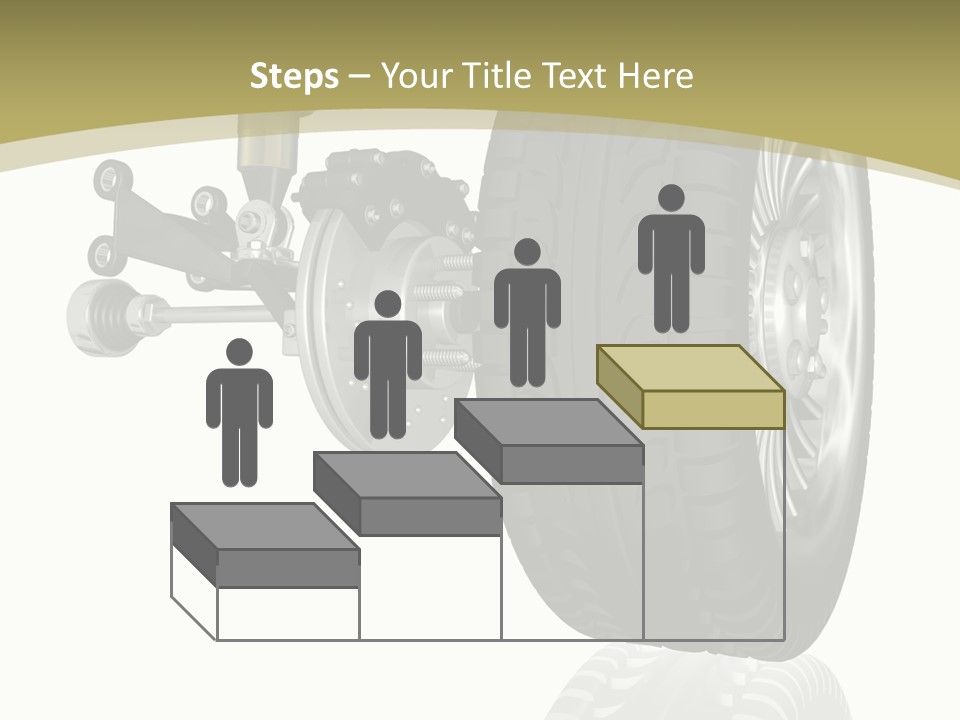 Moderne Voiture Acier PowerPoint Template