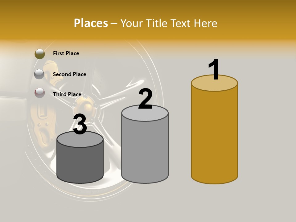 Brake Vehicle Design PowerPoint Template