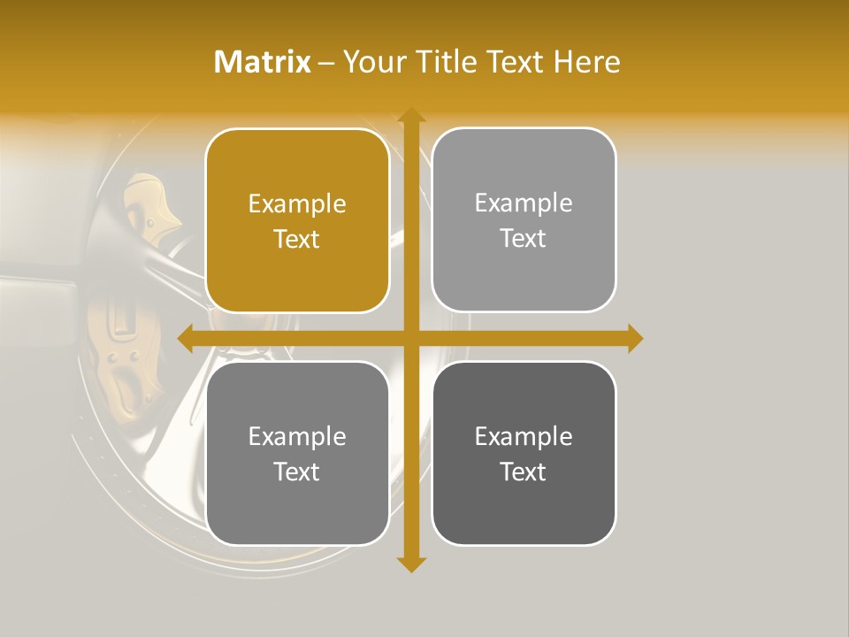 Brake Vehicle Design PowerPoint Template