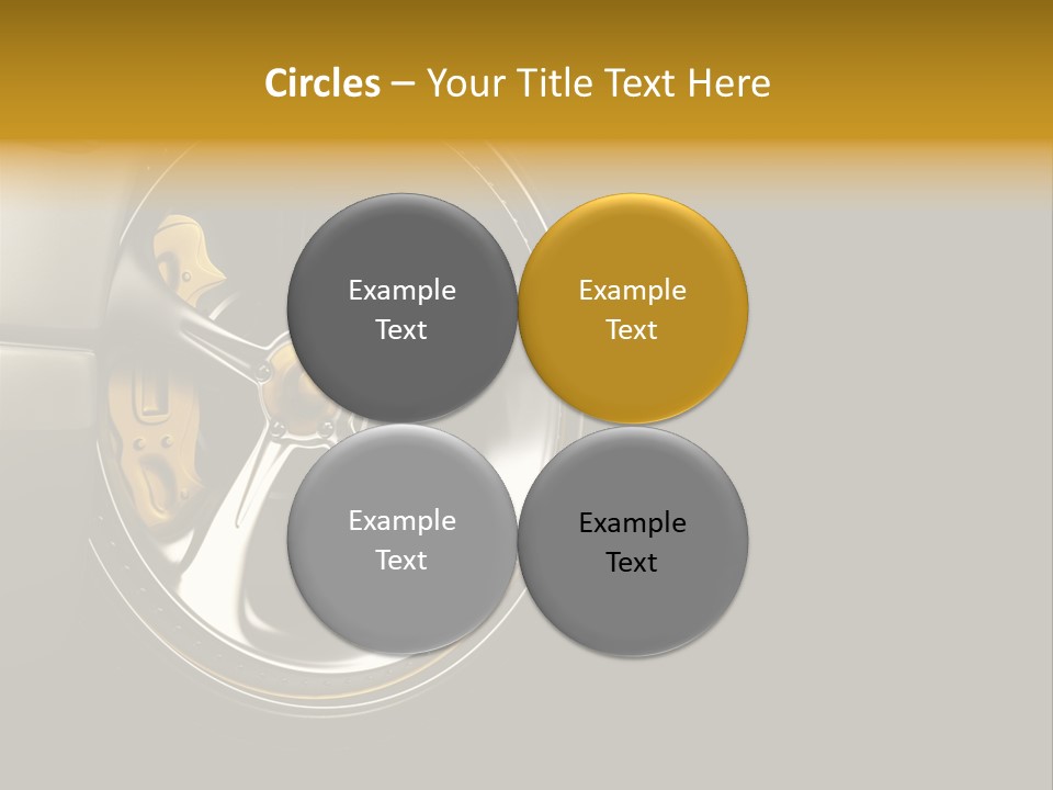 Brake Vehicle Design PowerPoint Template