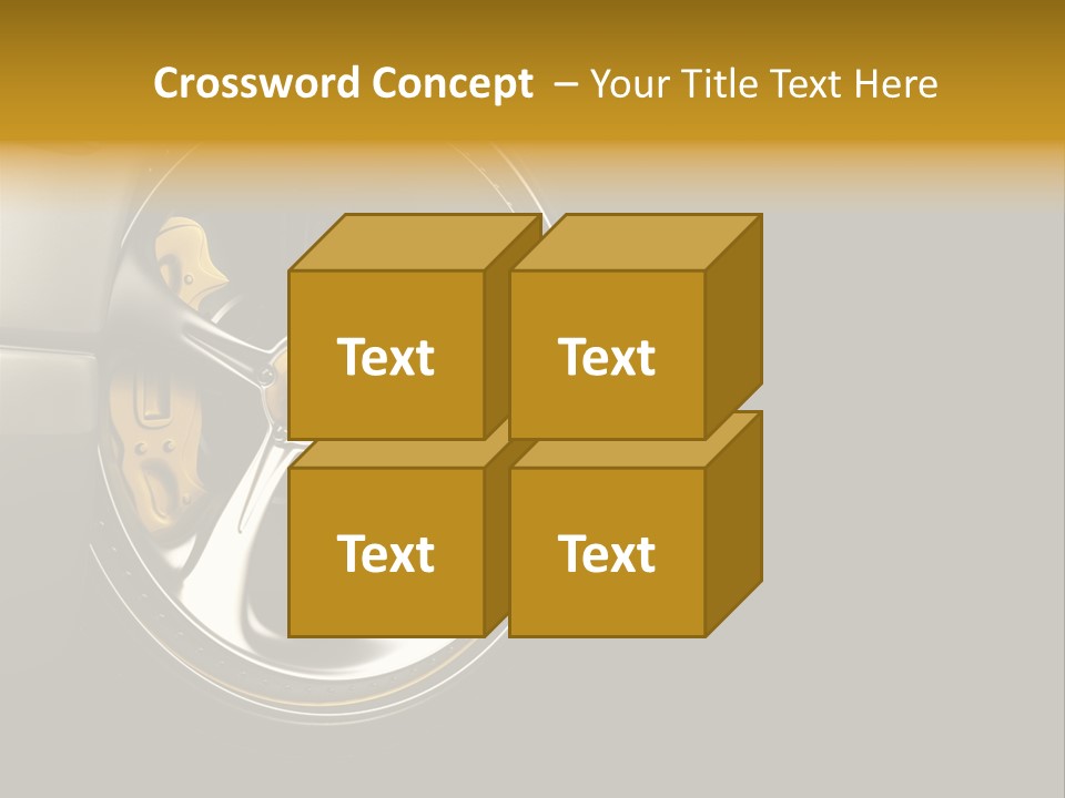 Brake Vehicle Design PowerPoint Template