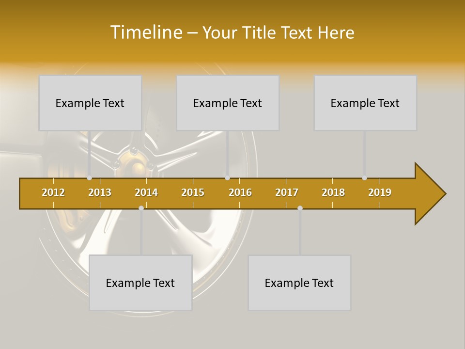 Brake Vehicle Design PowerPoint Template