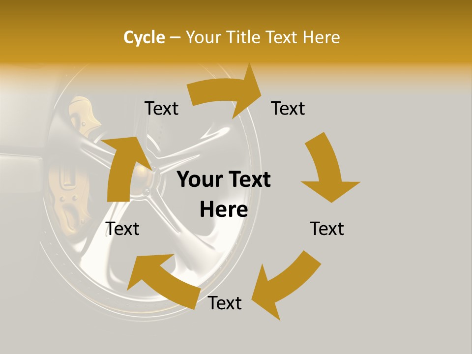 Brake Vehicle Design PowerPoint Template