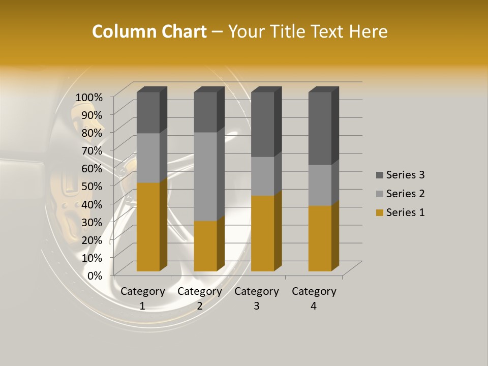 Brake Vehicle Design PowerPoint Template