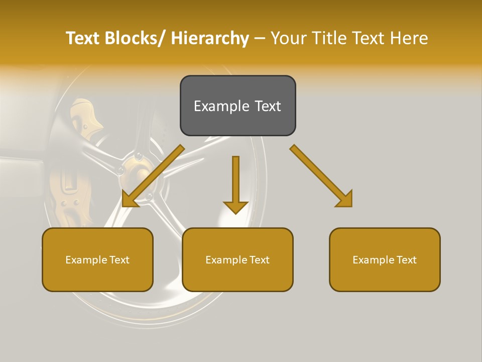 Brake Vehicle Design PowerPoint Template