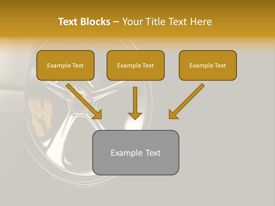 Brake Vehicle Design PowerPoint Template