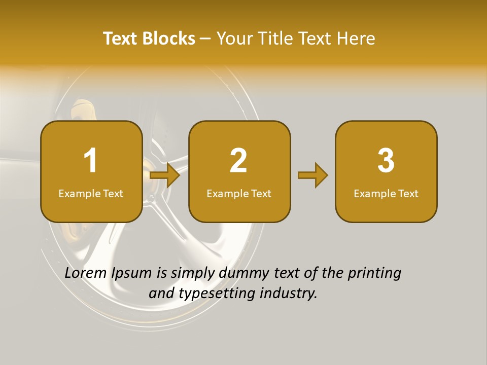 Brake Vehicle Design PowerPoint Template
