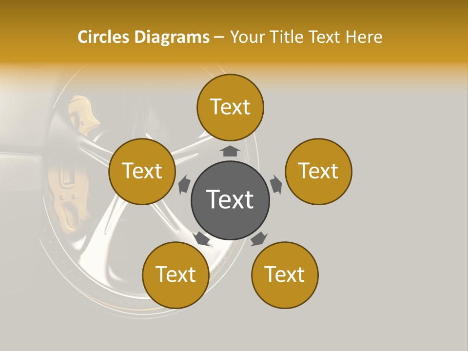 Brake Vehicle Design PowerPoint Template