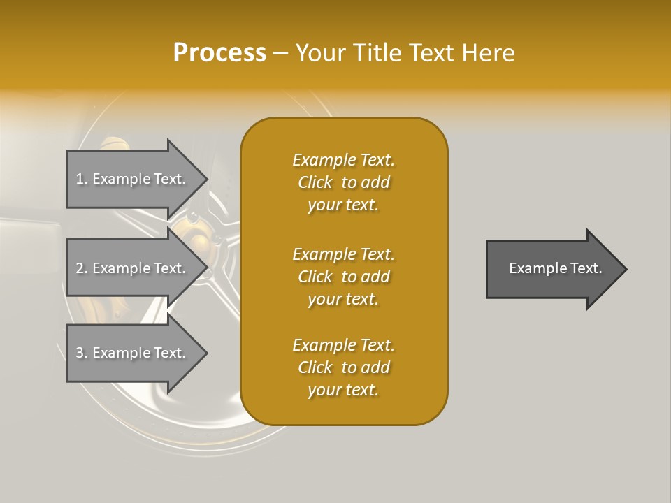 Brake Vehicle Design PowerPoint Template