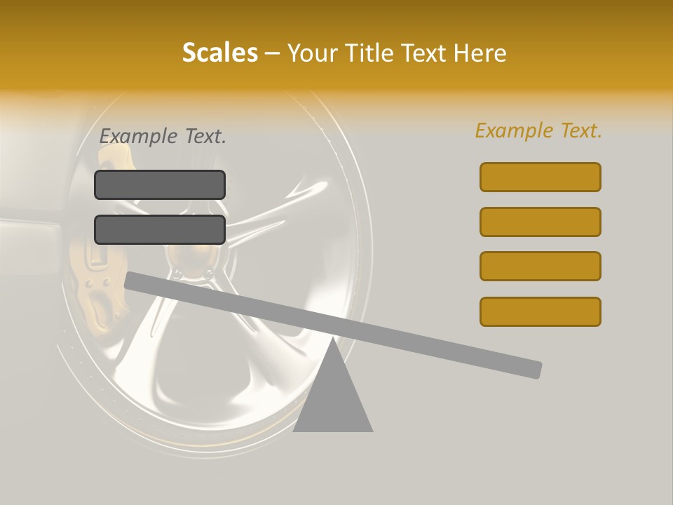 Brake Vehicle Design PowerPoint Template