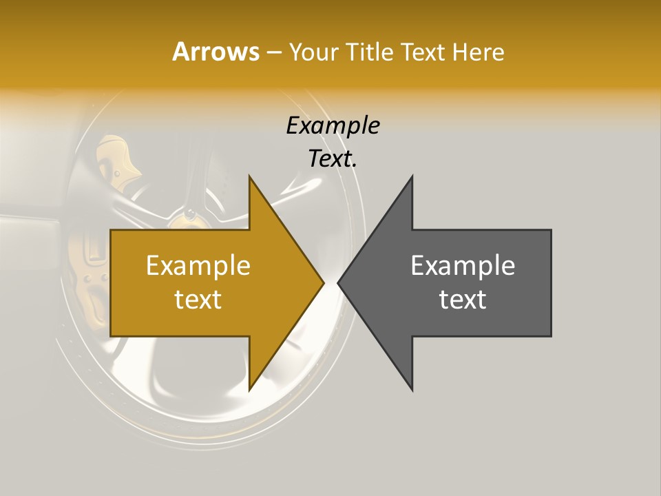 Brake Vehicle Design PowerPoint Template