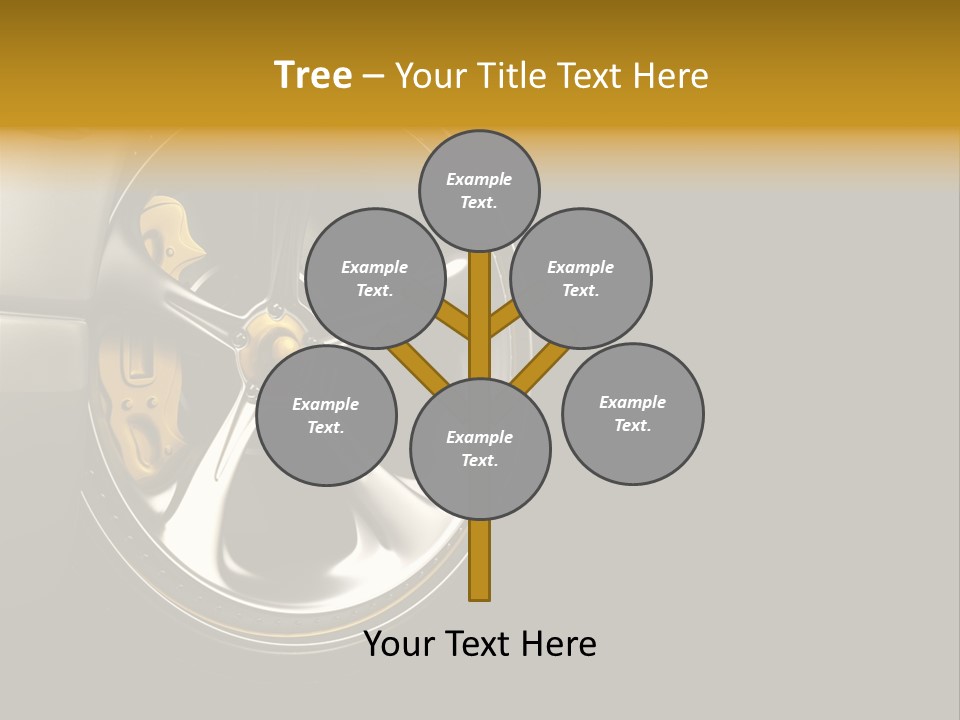 Brake Vehicle Design PowerPoint Template
