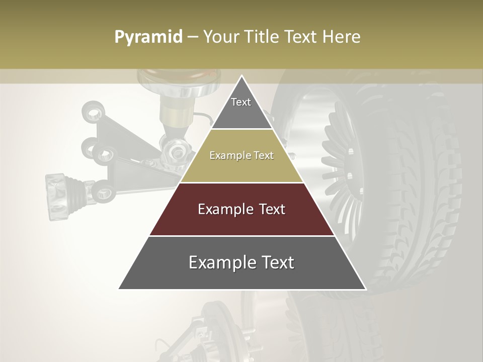 Racing Rouage Disc PowerPoint Template