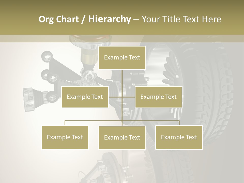 Racing Rouage Disc PowerPoint Template