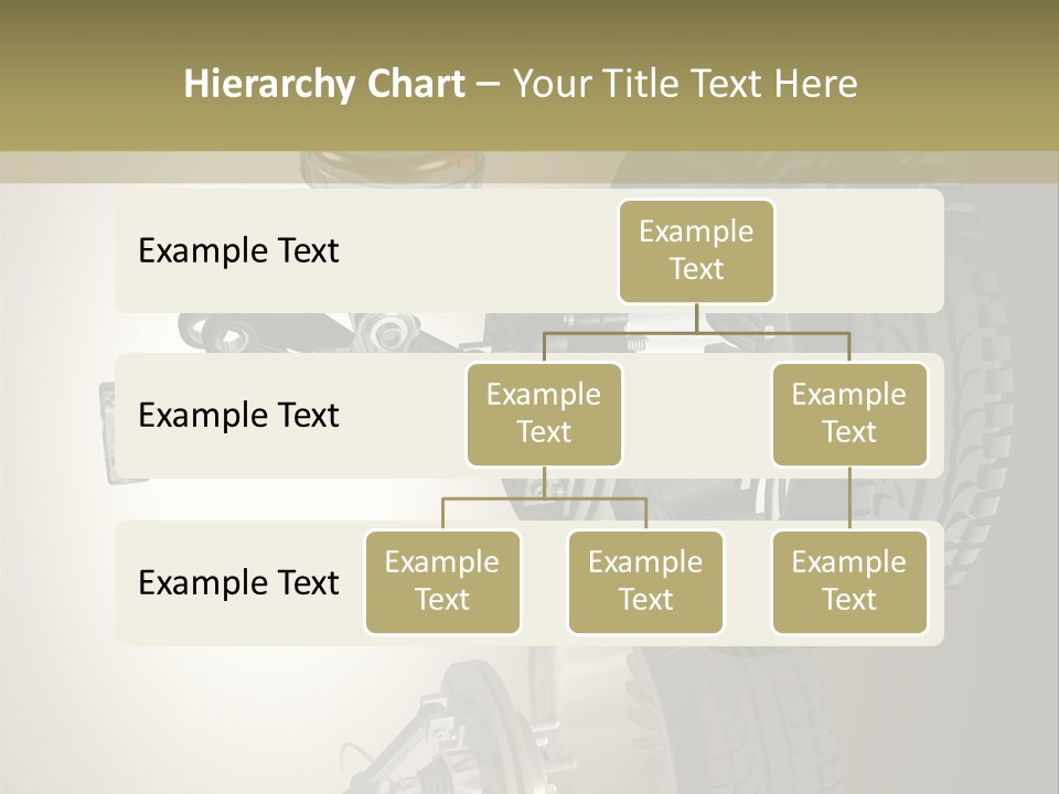 Racing Rouage Disc PowerPoint Template
