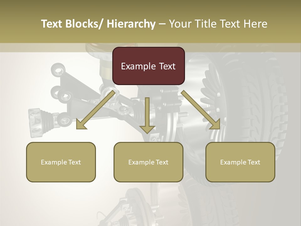 Racing Rouage Disc PowerPoint Template