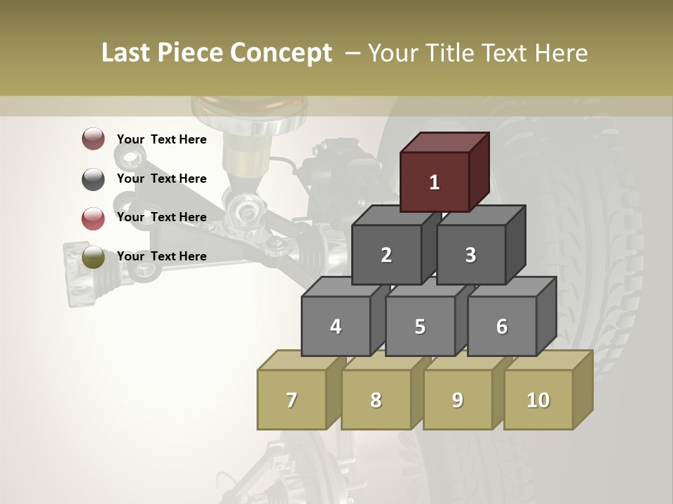 Racing Rouage Disc PowerPoint Template