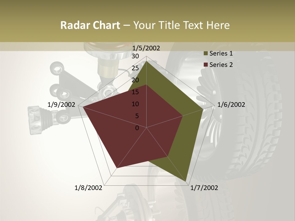Racing Rouage Disc PowerPoint Template