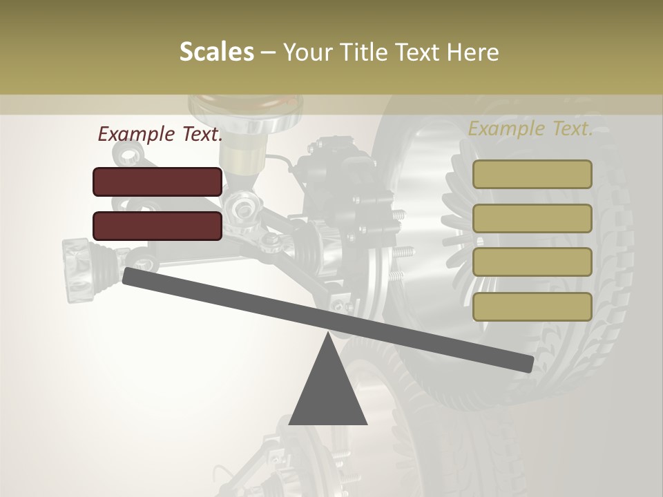 Racing Rouage Disc PowerPoint Template