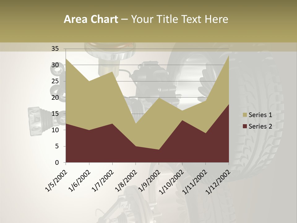 Racing Rouage Disc PowerPoint Template