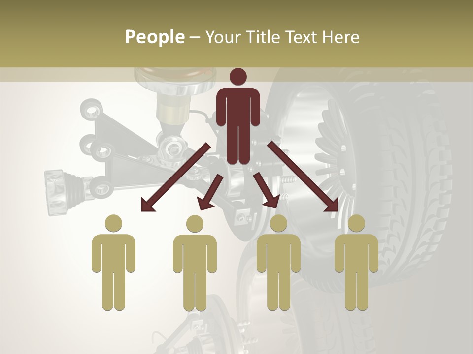 Racing Rouage Disc PowerPoint Template