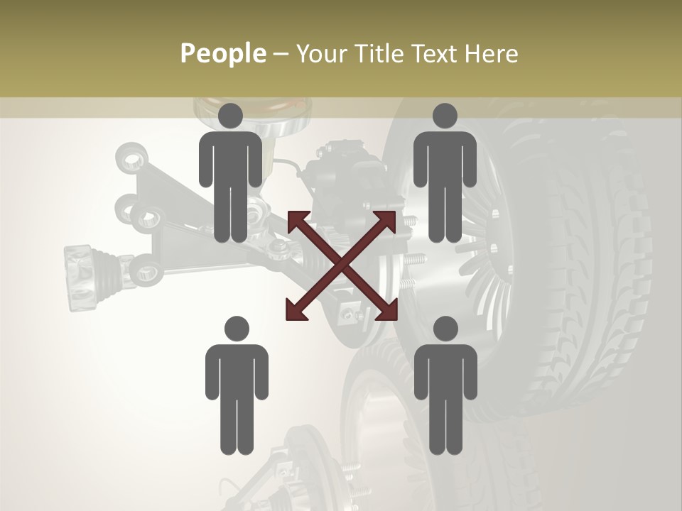 Racing Rouage Disc PowerPoint Template