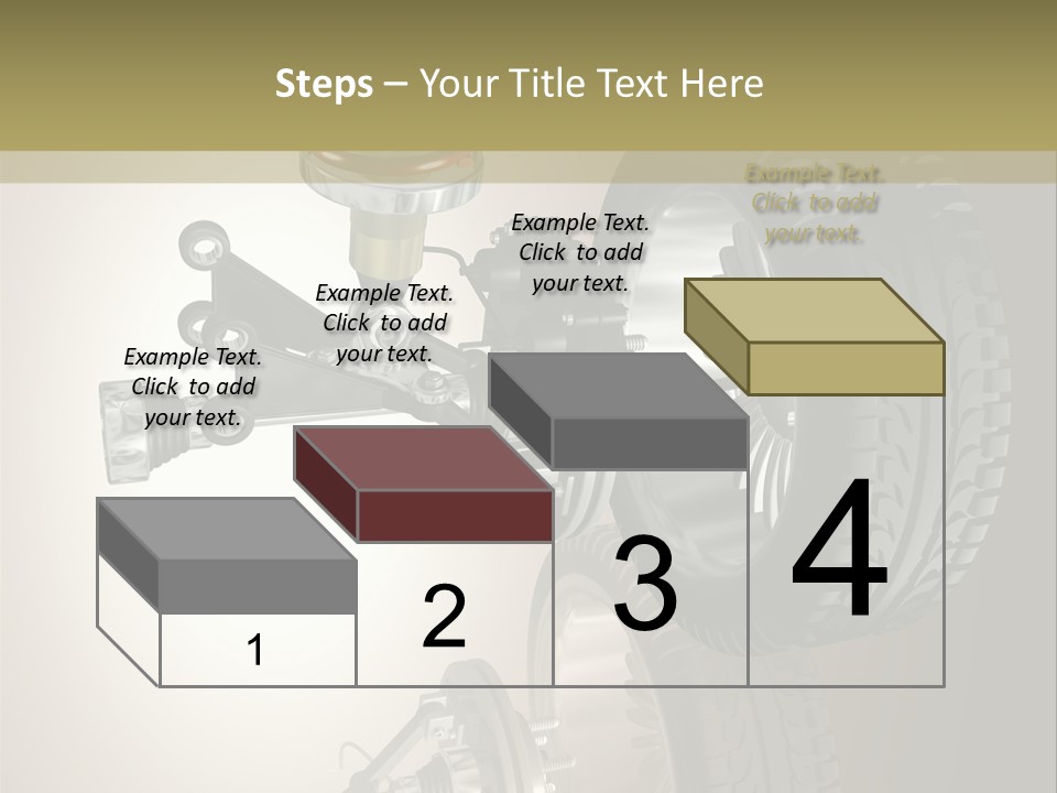 Racing Rouage Disc PowerPoint Template